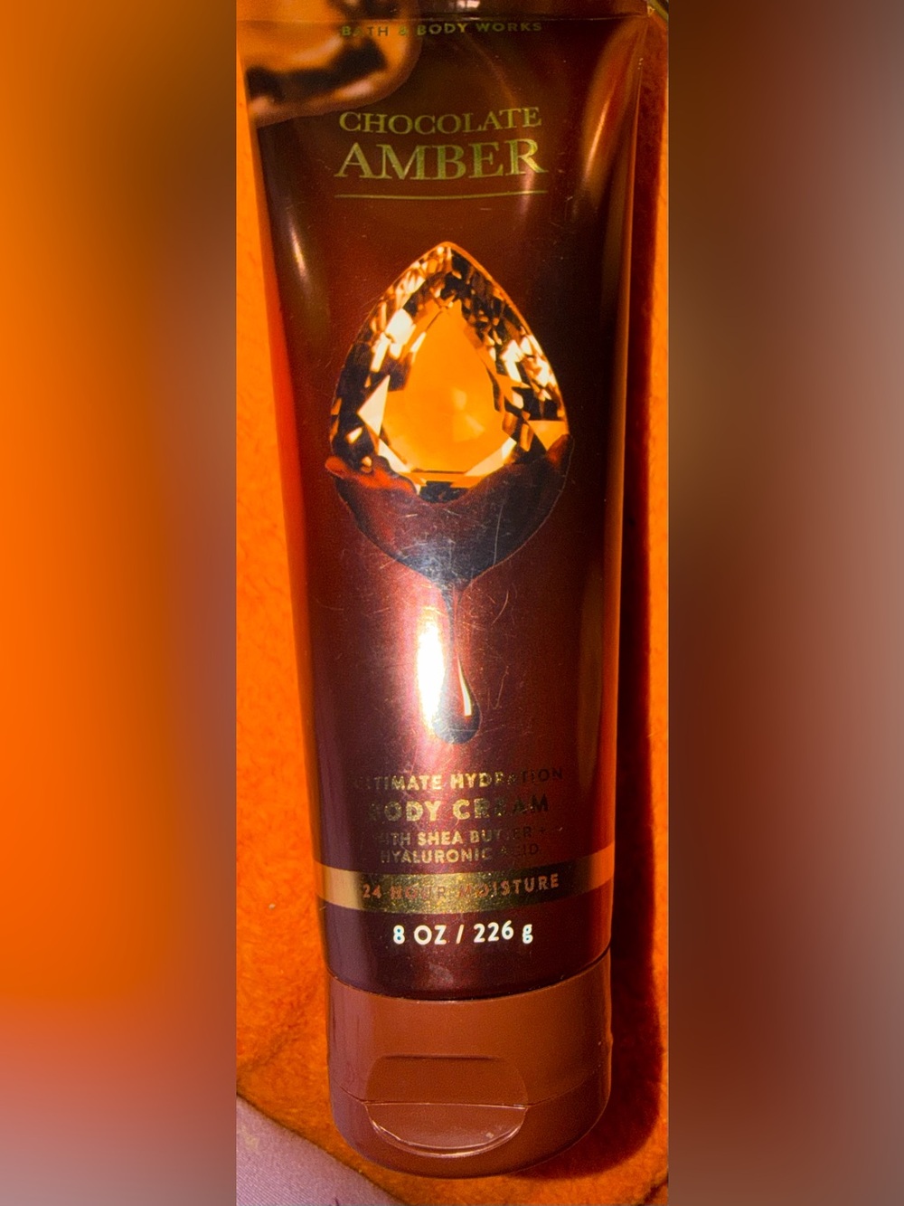 Ultimate Hydration Body Cream chocolate amber scented